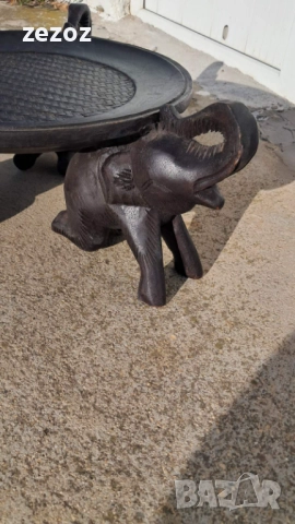 Масичка малка масив, снимка 2 - Маси - 52131828