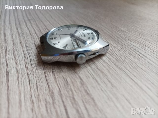 Мъжки автоматичен СССР часовник Слава/Seconda , снимка 5 - Антикварни и старинни предмети - 43370776