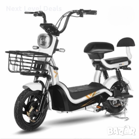 🛵 Електрически скутер Motor9 48V12AH, снимка 2 - Мотоциклети и мототехника - 52842754