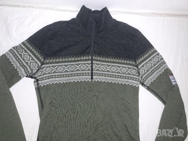 Aclima DesignWool Marius Mock Neck Shirt Men's (L) мъжки пуловер мерино 100% Merino Wool, снимка 5 - Спортни дрехи, екипи - 43249101