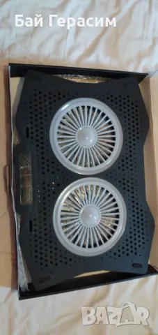 охладител за лаптоп нов, снимка 2 - Лаптоп аксесоари - 48001399