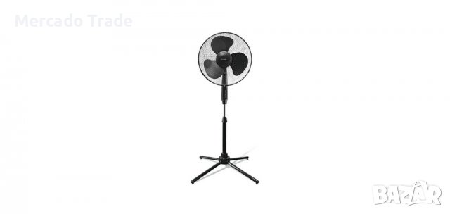 Стоящ вентилатор, Черен