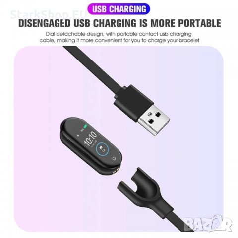 НОВАТА M4 Smart фитнес гривна часовник крачкомер fitness band пулс, снимка 7 - Смарт гривни - 27898876