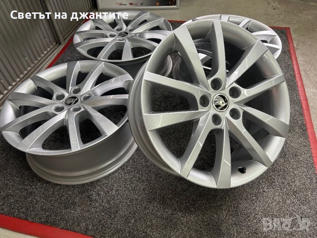 Джанти 18 Цола 5х112 Skoda Karoq Kodiaq Superb / VW Tiguan Passat / Seat Terraco / Нови Оригинални , снимка 4 - Гуми и джанти - 39604539
