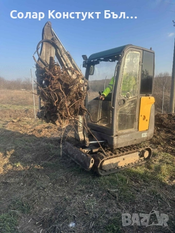 Продава се мини багер VOLVO EC15C 2015г, снимка 7 - Индустриална техника - 52712958