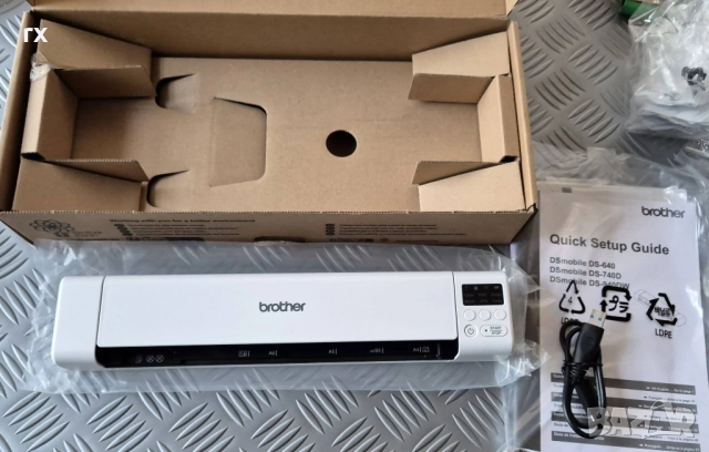 Преносим скенер с двустранно сканиранес с WiFi Brother DSmobile DS-940DW , снимка 3 - Принтери, копири, скенери - 52451635