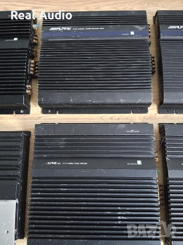 Лот 2 усилватели Alpine усилвател , снимка 3 - Аксесоари и консумативи - 52801978