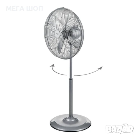 Вентилатор 18“ кръгла стойка, метален, снимка 4 - Вентилатори - 50562408