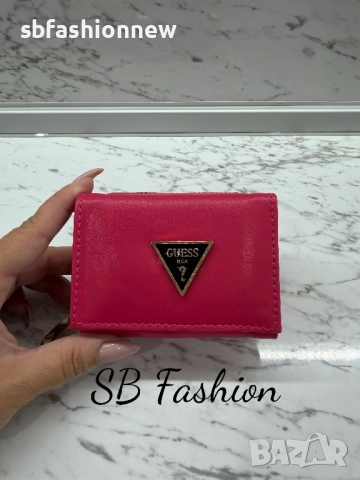 Guess портмоне в червено или розово, снимка 6 - Портфейли, портмонета - 52702686