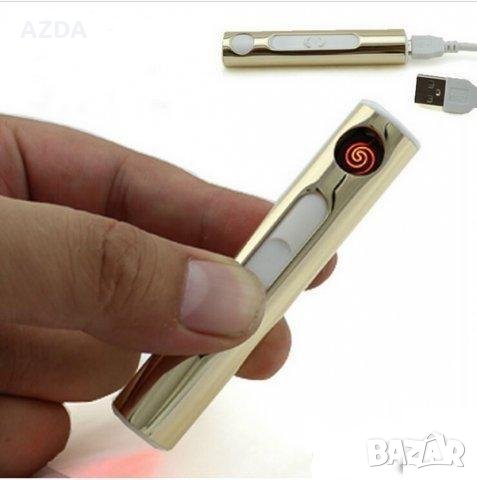 USB запалка lighter за цигари без пламък със зарядно, снимка 2 - Друга електроника - 26829176