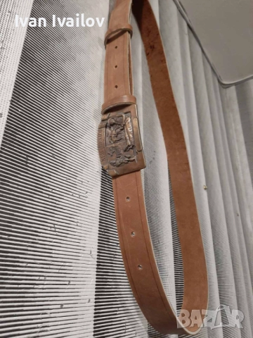 Уникален Ест. кожа мъжки колан NEW MEXICO, снимка 4 - Колани - 51510987