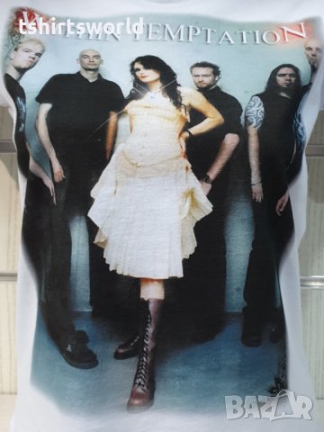 Нова дамска тениска на музикалната група Within Temptation, снимка 2 - Тениски - 37176433