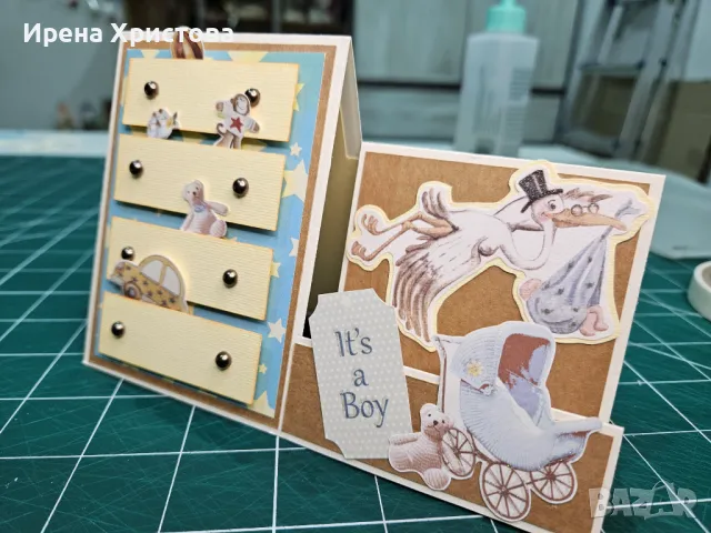 Ръчно изработени картички за деца, снимка 2 - Декорация за дома - 49311334