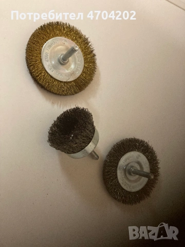 телени четки за бормашина, снимка 2 - Железария - 53297015