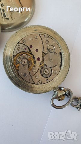 Антикварен руски джобен часовник Молния , снимка 5 - Антикварни и старинни предмети - 38480908