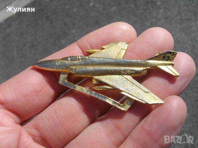 МЕТАЛНО САМОЛЕТЧЕ САМОЛЕТ ИЗТРЕБИТЕЛ, снимка 1