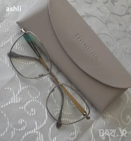 Сребриста рамка с диоптрични стъкла, снимка 4 - Слънчеви и диоптрични очила - 47463652