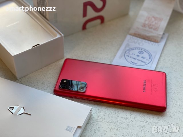 Samsung S20 FE Red 128GB, снимка 3 - Samsung - 35454612