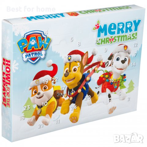 Коледен адвент календар Пес патрул Paw Patrol , снимка 5 - Образователни игри - 38767985
