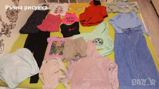 Сет дамски дрехи ,размер ХС -всичко за общо 10лв -разчистване на гардероба