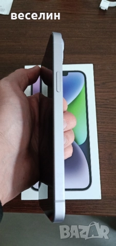 Смартфон Apple iPhone 14 Plus, 128GB, 6GB RAM, 5G, Purple като НОВ, снимка 4 - Apple iPhone - 52316095