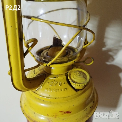 стар германски газен фенер Фюерханд 276 , снимка 5 - Антикварни и старинни предмети - 53478279