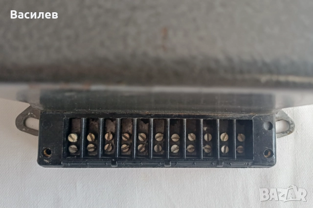 Стар трифазен индиректен електромер тип А4У 5Д, снимка 6 - Други машини и части - 52428227