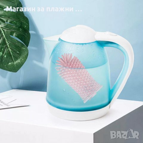 Силиконови четки за миене и почистване на шишета и накрайници - КОД 3709, снимка 9 - Други - 37113855