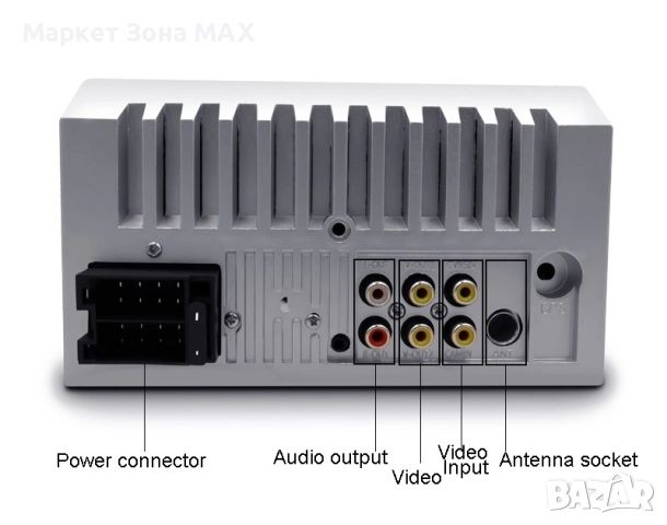 Универсална мултимедия AT 7010B 7 инча, Bluetooth, MP5 плеър + камера за задно виждане, снимка 3 - Аксесоари и консумативи - 52851267