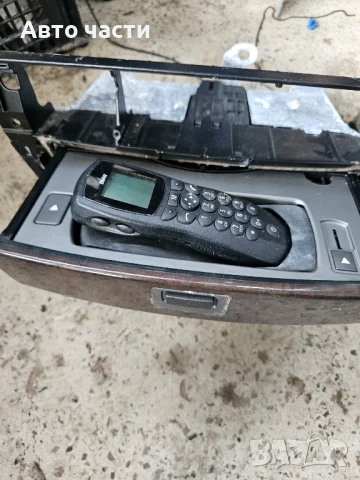 Дървена тава за съхранение на място за централната конзола на BMW 745Li E65 2002-2005 OEM, снимка 3 - Части - 50727039