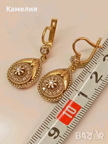 Руско злато , снимка 3 - Обеци - 49480421