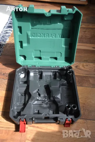 Куфар за гайковерти и винтоверти Parkside 20V, снимка 2 - Куфари с инструменти - 49664907