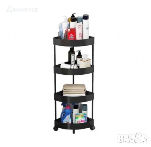 Ъглова въртяща се поставка Corner Storage Rack  , снимка 5 - Други стоки за дома - 51327083