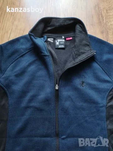 Spyder full Zip - страхотно мъжко горнище КАТО НОВО С, снимка 2 - Спортни дрехи, екипи - 49546832