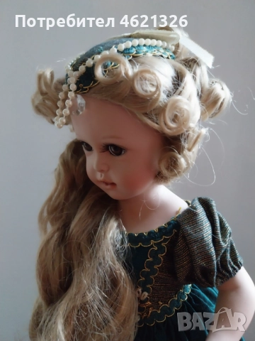 Порцеланова кукла Рапунцел Ashton-Drake лимитирана серия като нова, снимка 13 - Декорация за дома - 52044412