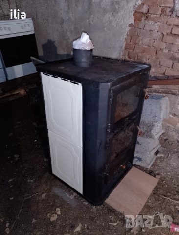 Камина на дърва с водна риза 