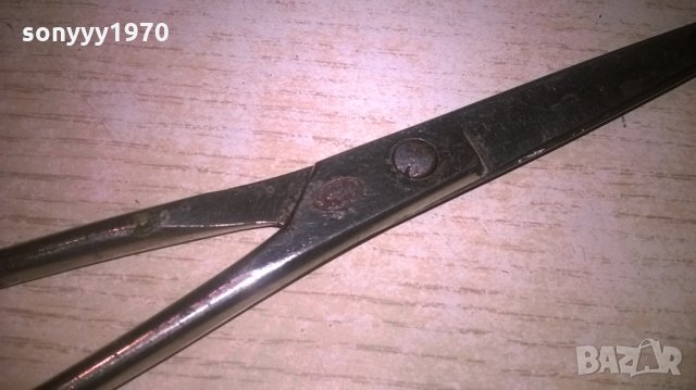ретро ножица с щемпел-17см-внос германия, снимка 7 - Колекции - 27943688