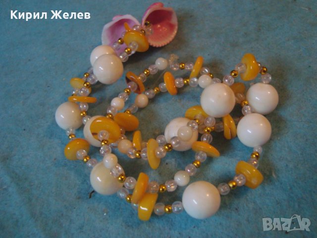 ФЕШЪН АРТ КОЛИЕ от НАТУРАЛНИ СКЪПОЦЕННИ КАМЪНИ МИДИ и МЪНИСТА РЪЧНА МАЙСТОРСКА ИЗРАБОТКА 6743, снимка 13 - Колиета, медальони, синджири - 35100768