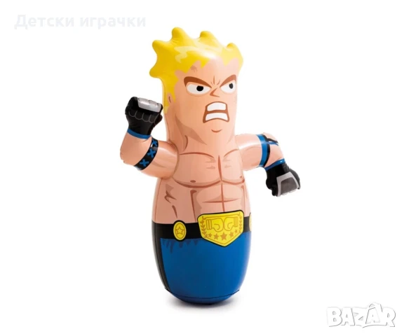 Надуваема играчка боксова круша INTEX 3-D Bop Bags, 91 х 51 см, снимка 3 - Надуваеми играчки - 51108371