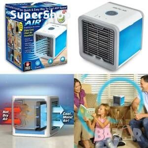 -40% Arctir Air Cooler Мини климатик овлажнител на въздуха охладител вентилатор, снимка 7 - Овлажнители и пречистватели за въздух - 28844248