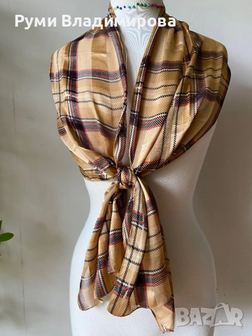 Копринен шал/ дълъг шал/ различни видове, снимка 9 - Шалове - 51339568