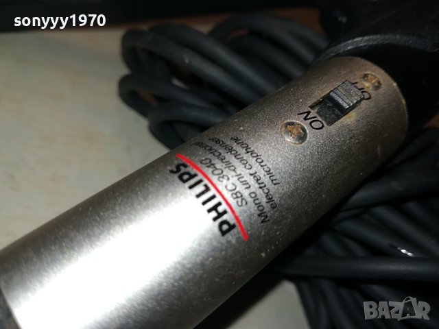 PHILIPS-МИКРОФОН СЪС СТОЙКА 2201241020, снимка 16 - Микрофони - 43920437