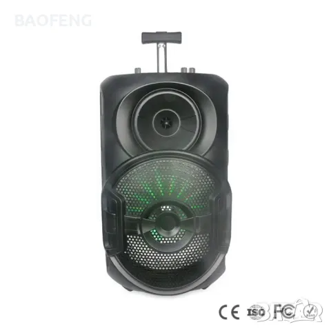 % Нова Караоке тонколона 12" инча 4500 mah ,ZQS12106S от вносител караоке микрофон , снимка 9 - Тонколони - 49008924