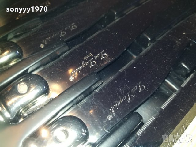 lou laguiole 6бр маркови френски ножа 1106211945, снимка 14 - Антикварни и старинни предмети - 33186295