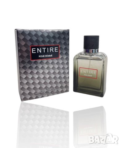 Парфюмна вода за мъже ENTIRE Pour Homme, 100ML EAU DE TOILETTE, снимка 1 - Мъжки парфюми - 43863669