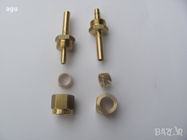 -   накрайник за термопластична тръба Standard прав ∅ 8-8 mm, снимка 1