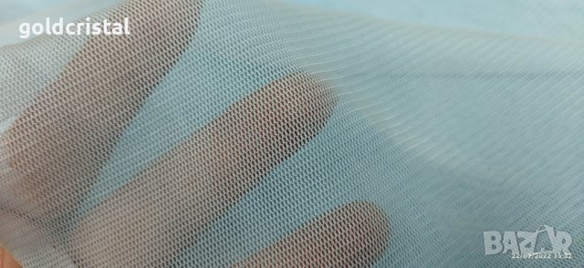 Плат еластичен тюл , снимка 2 - Платове и дамаски - 38117245
