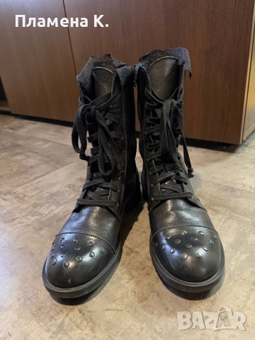 чизми Зара , снимка 4 - Дамски ботуши - 52727547