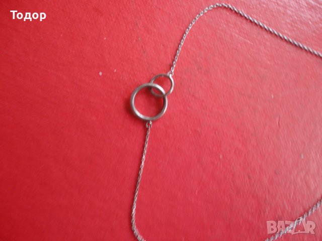 Сребърно колие Sophie by Sophie , снимка 6 - Колиета, медальони, синджири - 40698305