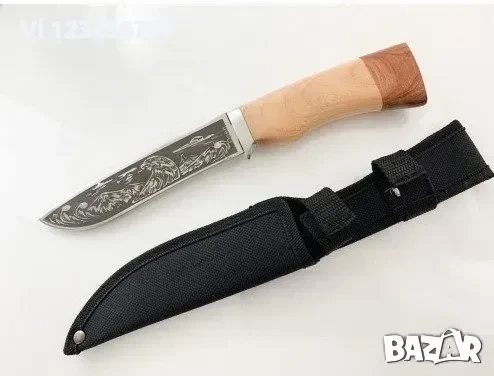 Ловен нож Сокол-140х270 Ст 65х13, снимка 2 - Ножове - 52265818